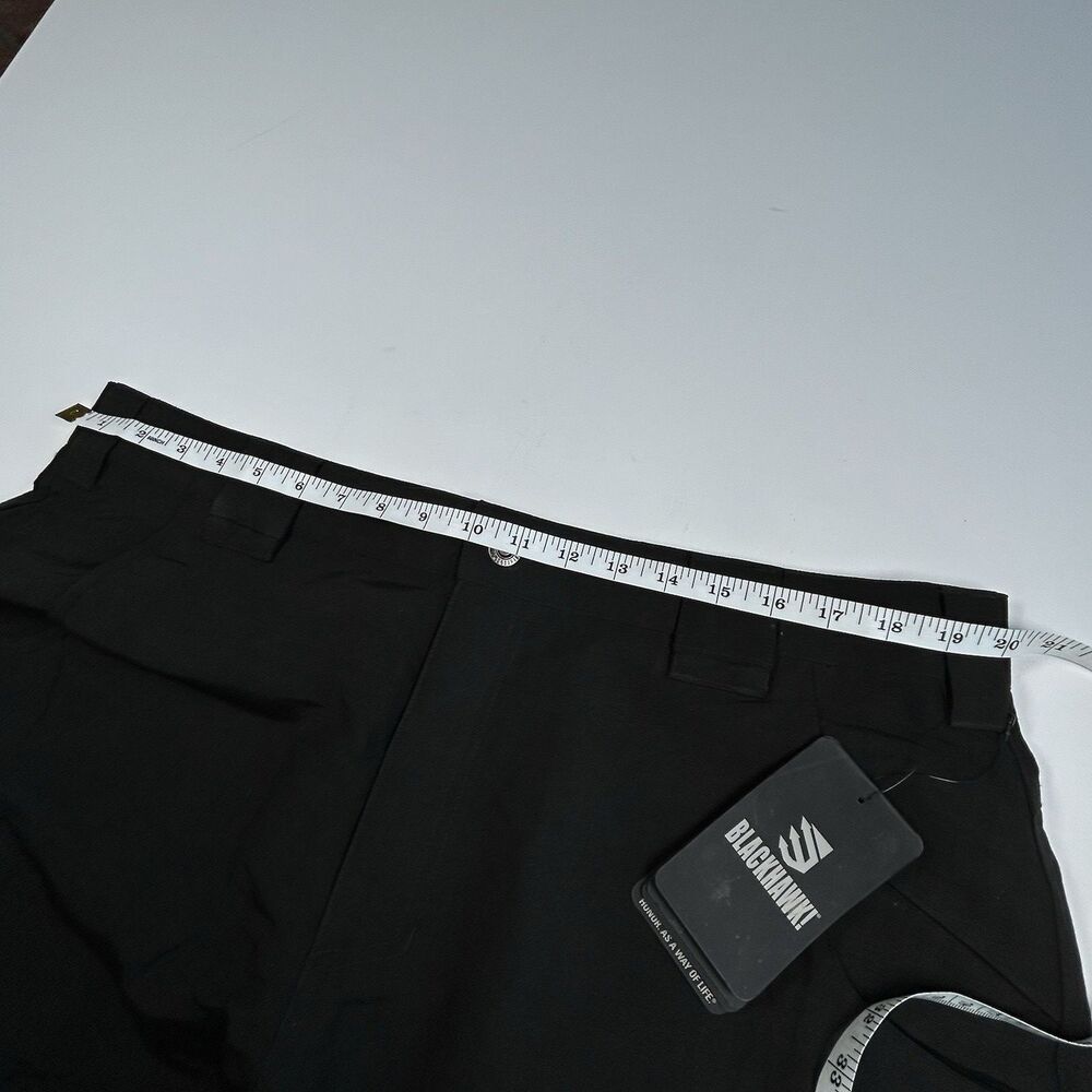 NWT BLACKHAWK! Men's Black Solid Tactical Tac Life Pants Reg 38x32 TPO2BK38X32 - Picture 6 of 10